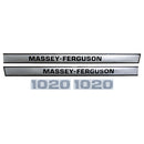 Decal Set for Massey Ferguson 1020 Mylar - Hood Only - Quality Farm Supply