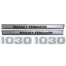 Decal Set for Massey Ferguson 1030 Mylar - Hood Only - Quality Farm Supply
