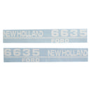 Decal Set for New Holland 6635 - Quality Farm Supply