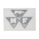 "MF" Triple Triangle Logo Decal