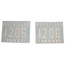 1206 Wheatland Decals for International / Farmall1206Wheatland - Quality Farm Supply