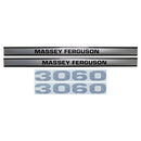Decal Set for Massey Ferguson 3060 Mylar - Hood Only - Quality Farm Supply